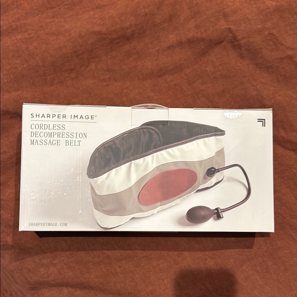 Sharper Image cordless decompression Massage Belt